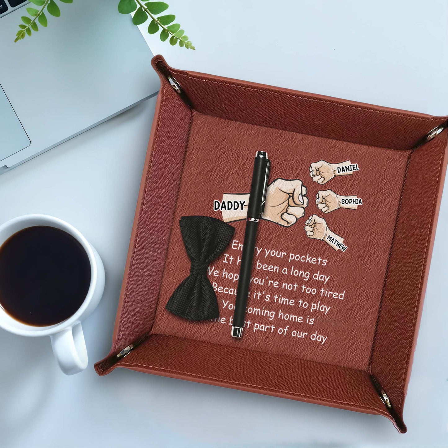 Empty Your Pockets, It Has Been A Long Day, Hands and Fists Bumping