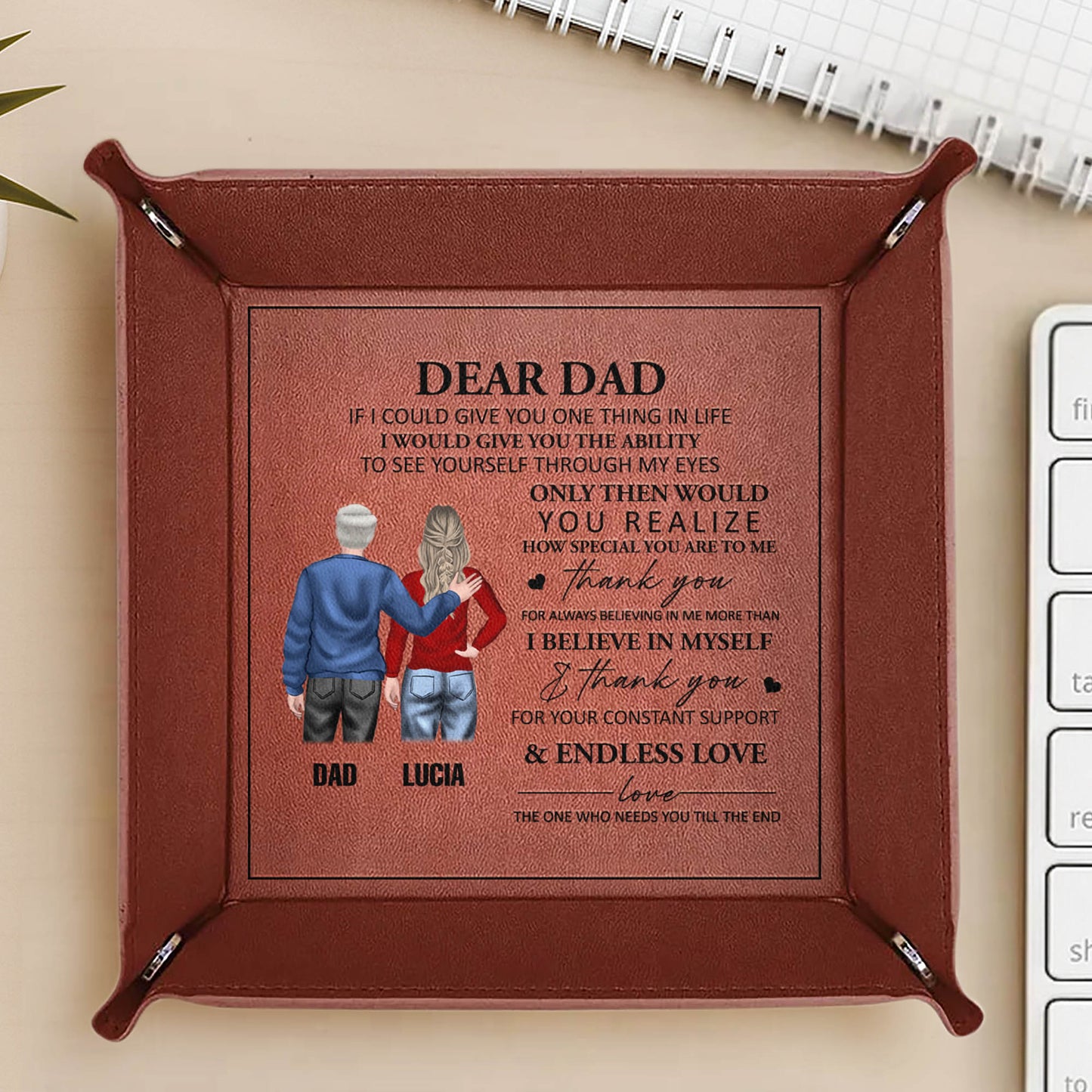 Dear Dad, If I Could Give You One Thing In Life, Father And Daughter