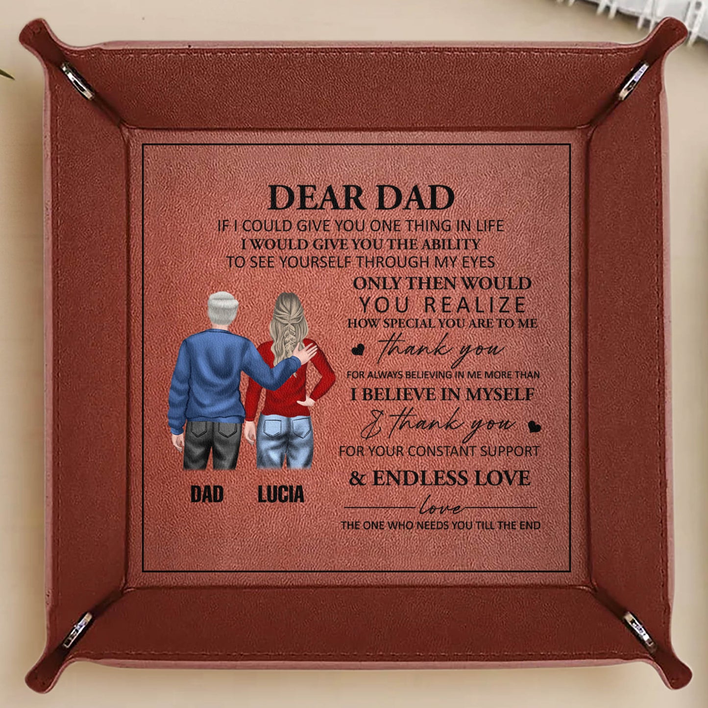 Dear Dad, If I Could Give You One Thing In Life, Father And Daughter