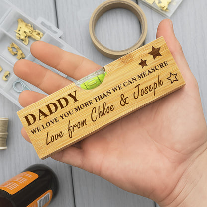 Daddy We Love You More Than We Can Measure, Spirit Level With Stars
