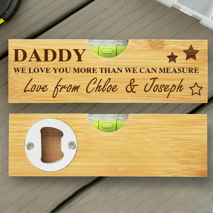 Daddy We Love You More Than We Can Measure, Spirit Level With Stars