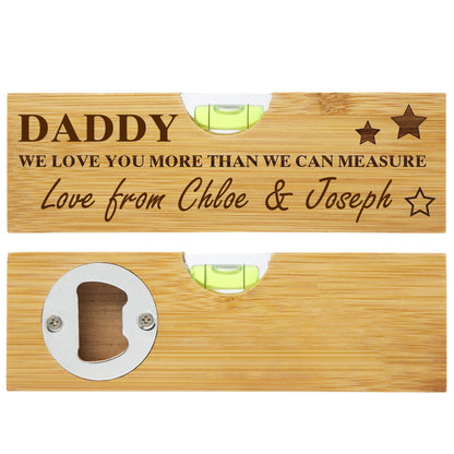 Daddy We Love You More Than We Can Measure, Spirit Level With Stars