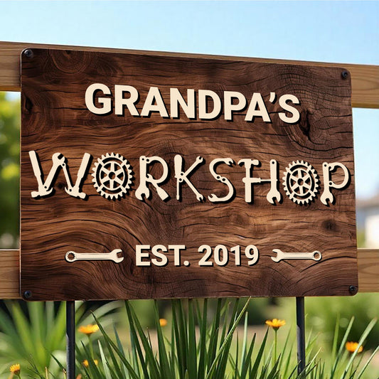Grandpa's Workshop Est. 2019, Tools and Gears
