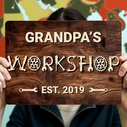 Grandpa's Workshop Est. 2019, Tools and Gears