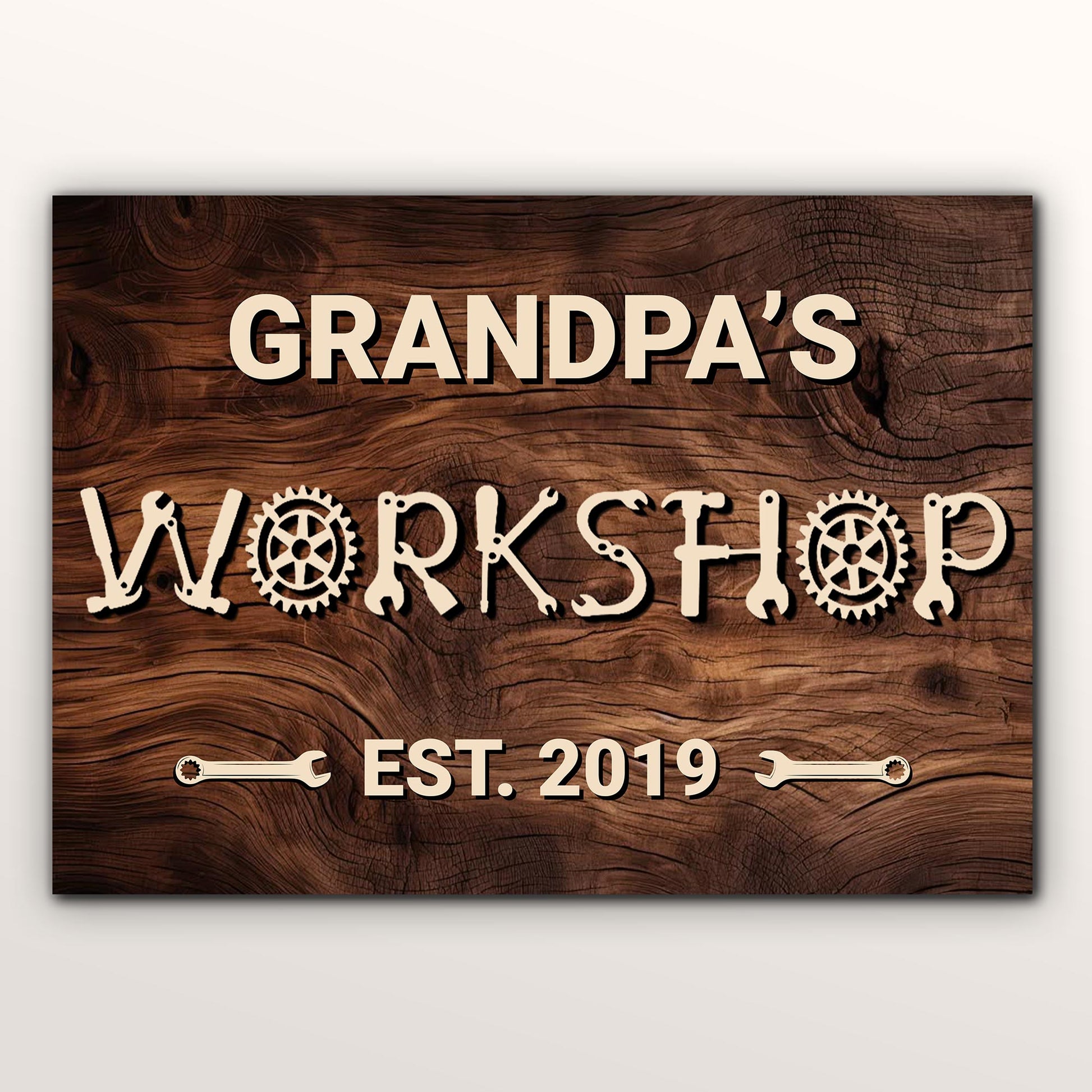 Grandpa's Workshop Est. 2019, Tools and Gears