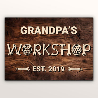 Grandpa's Workshop Est. 2019, Tools and Gears