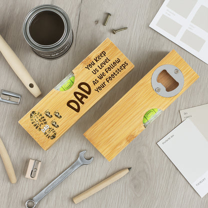 You Keep Us Level As We Follow Your Footsteps, Footprints