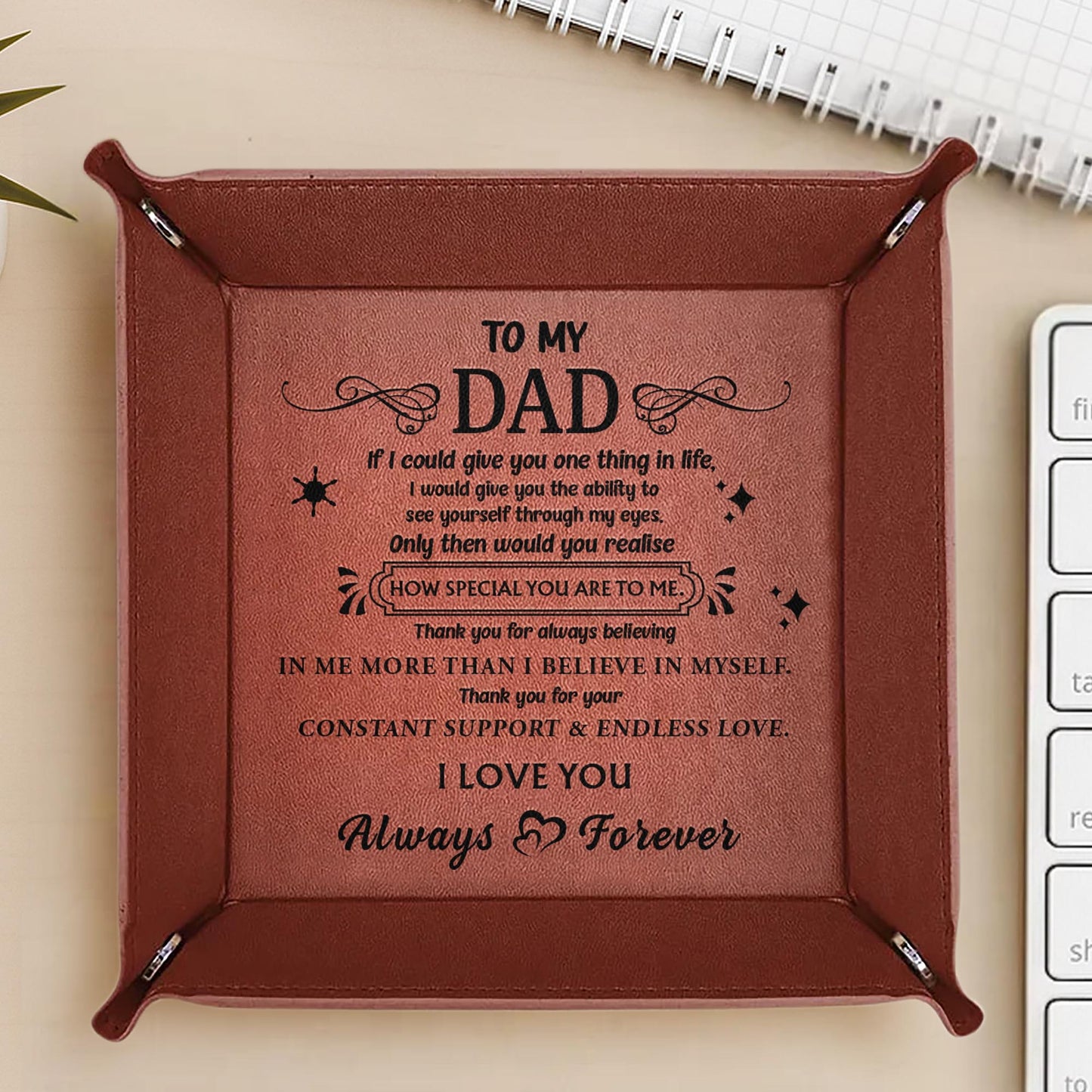 To My Dad, If I could give you one thing in life, Stars and Swirls