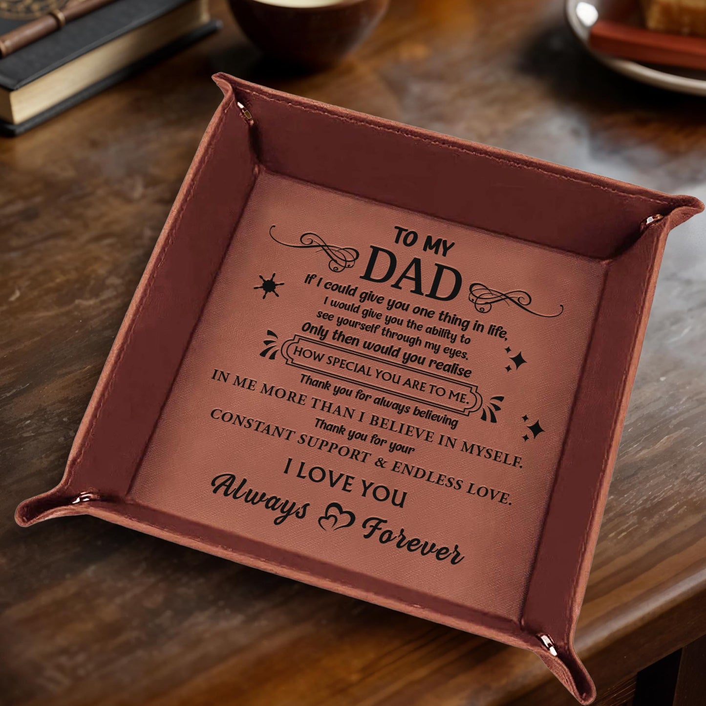 To My Dad, If I could give you one thing in life, Stars and Swirls