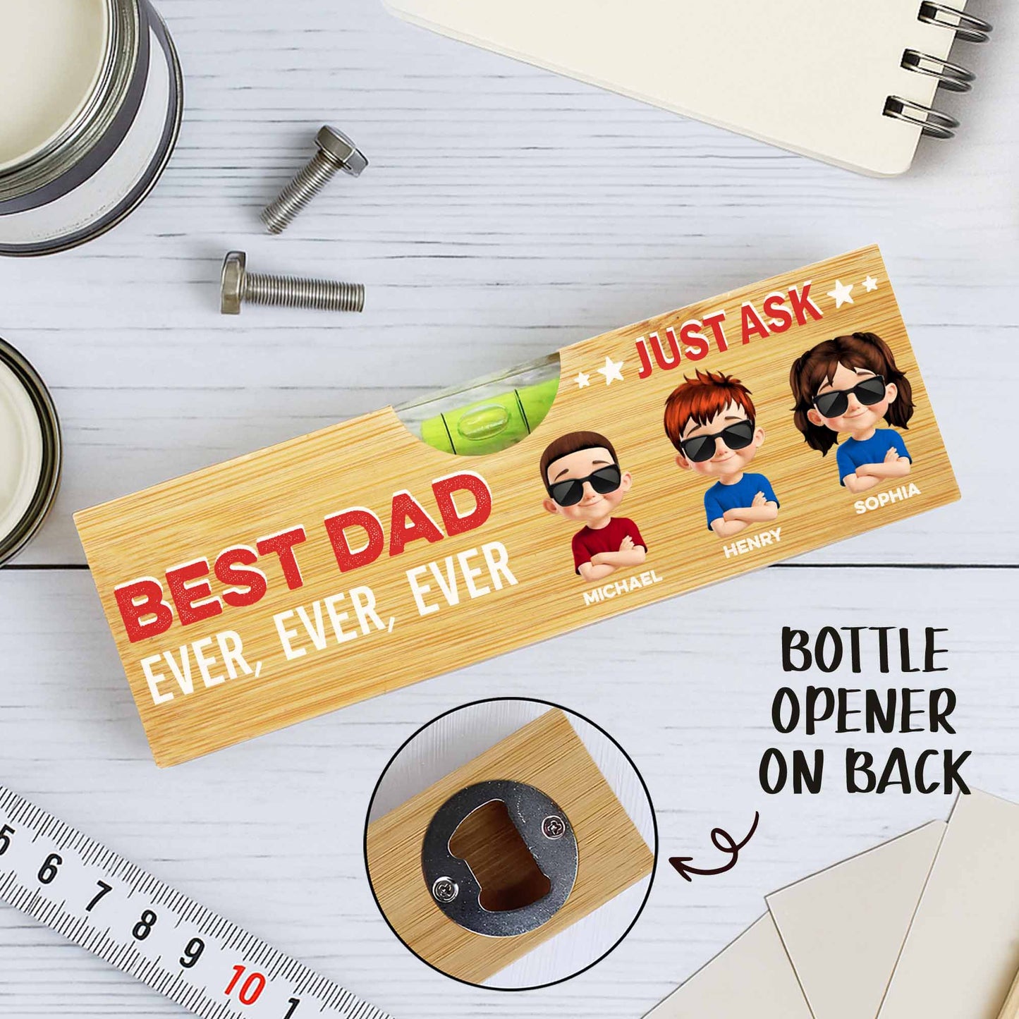 Best Dad Ever, Ever, Ever Just Ask, Cartoon Avatars