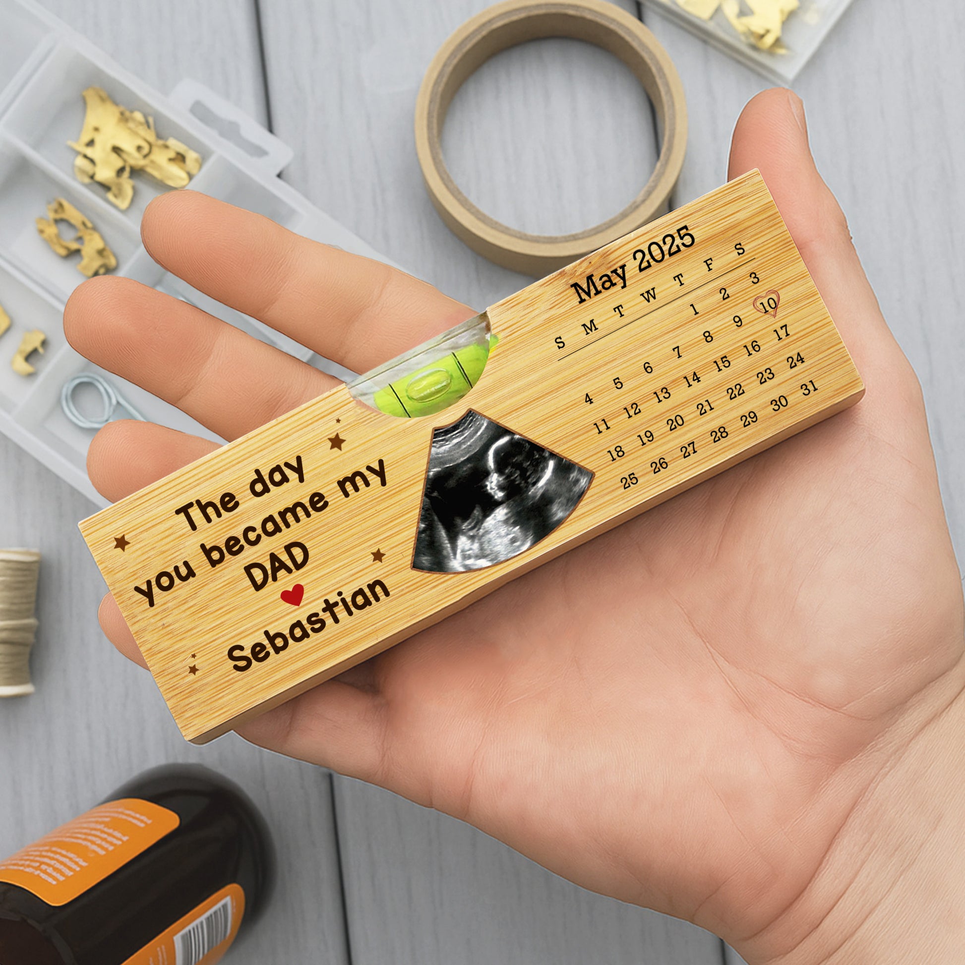 The Day You Became My DAD, Calendar and Ultrasound