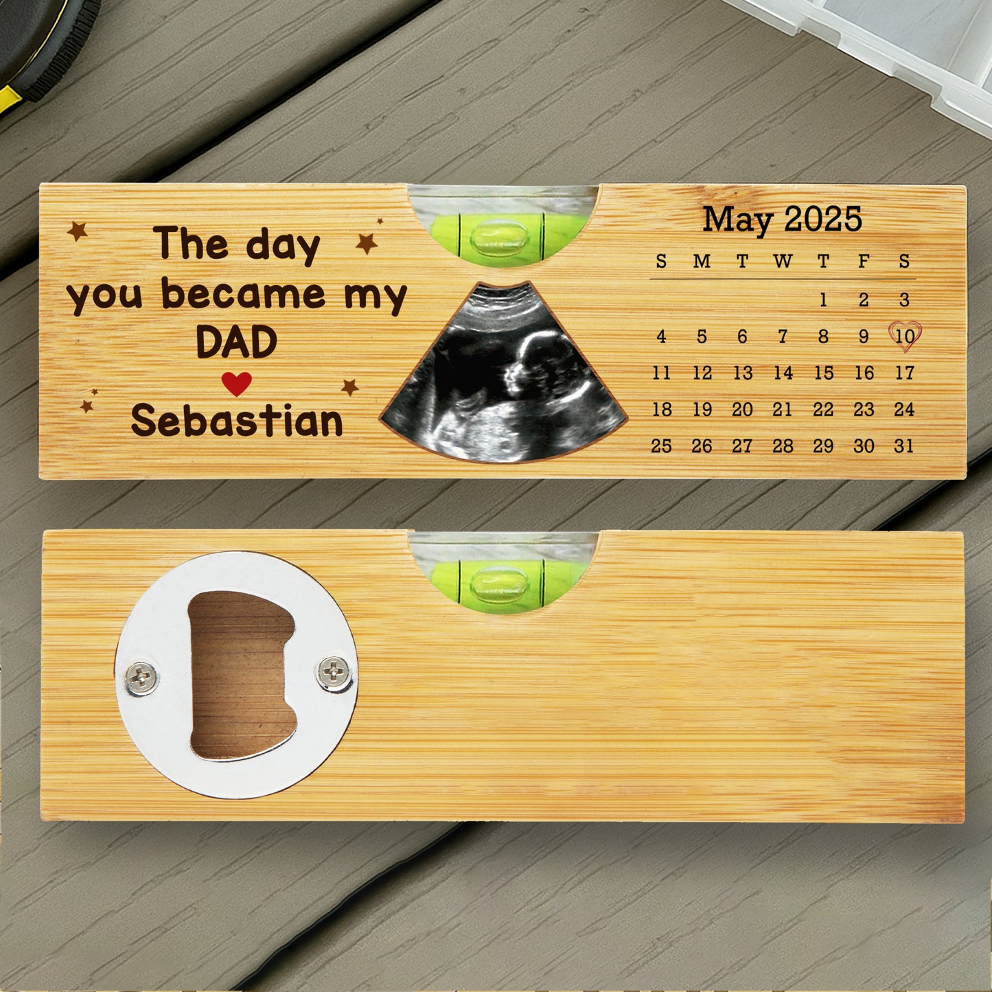 The Day You Became My DAD, Calendar and Ultrasound