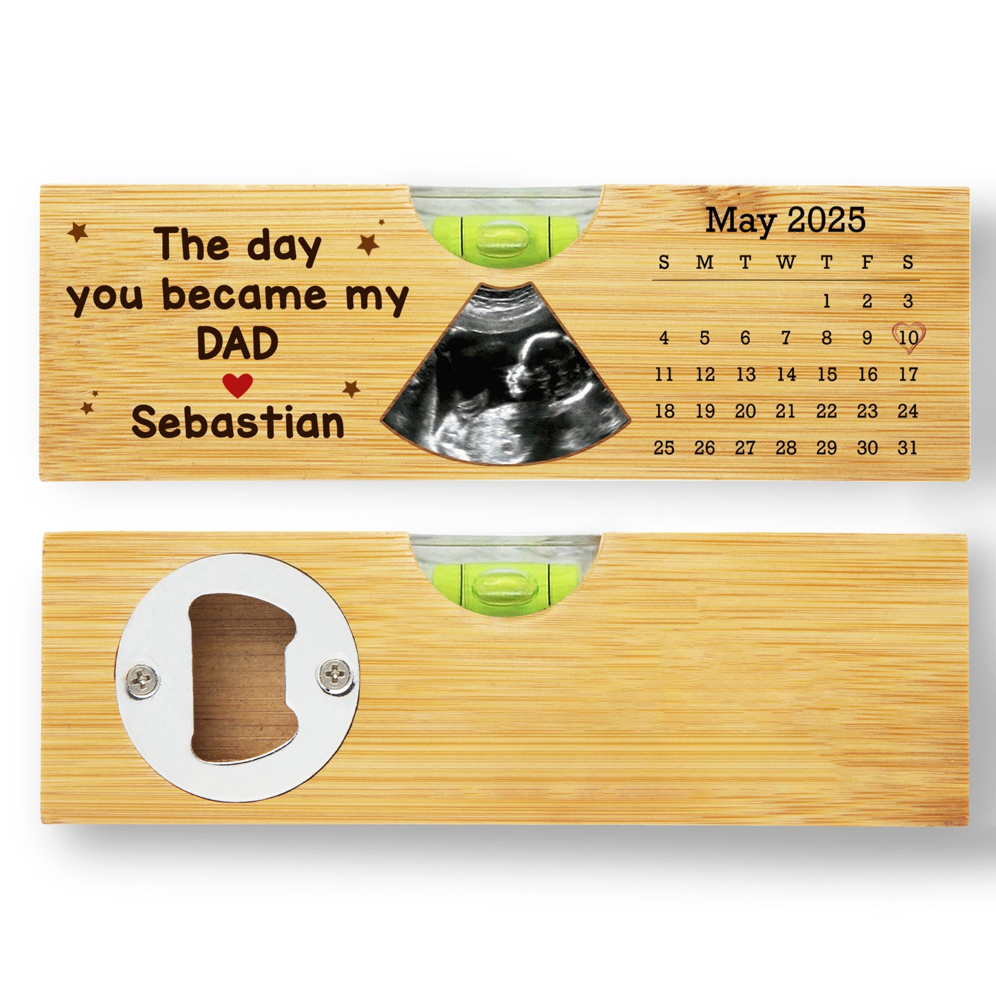 The Day You Became My DAD, Calendar and Ultrasound