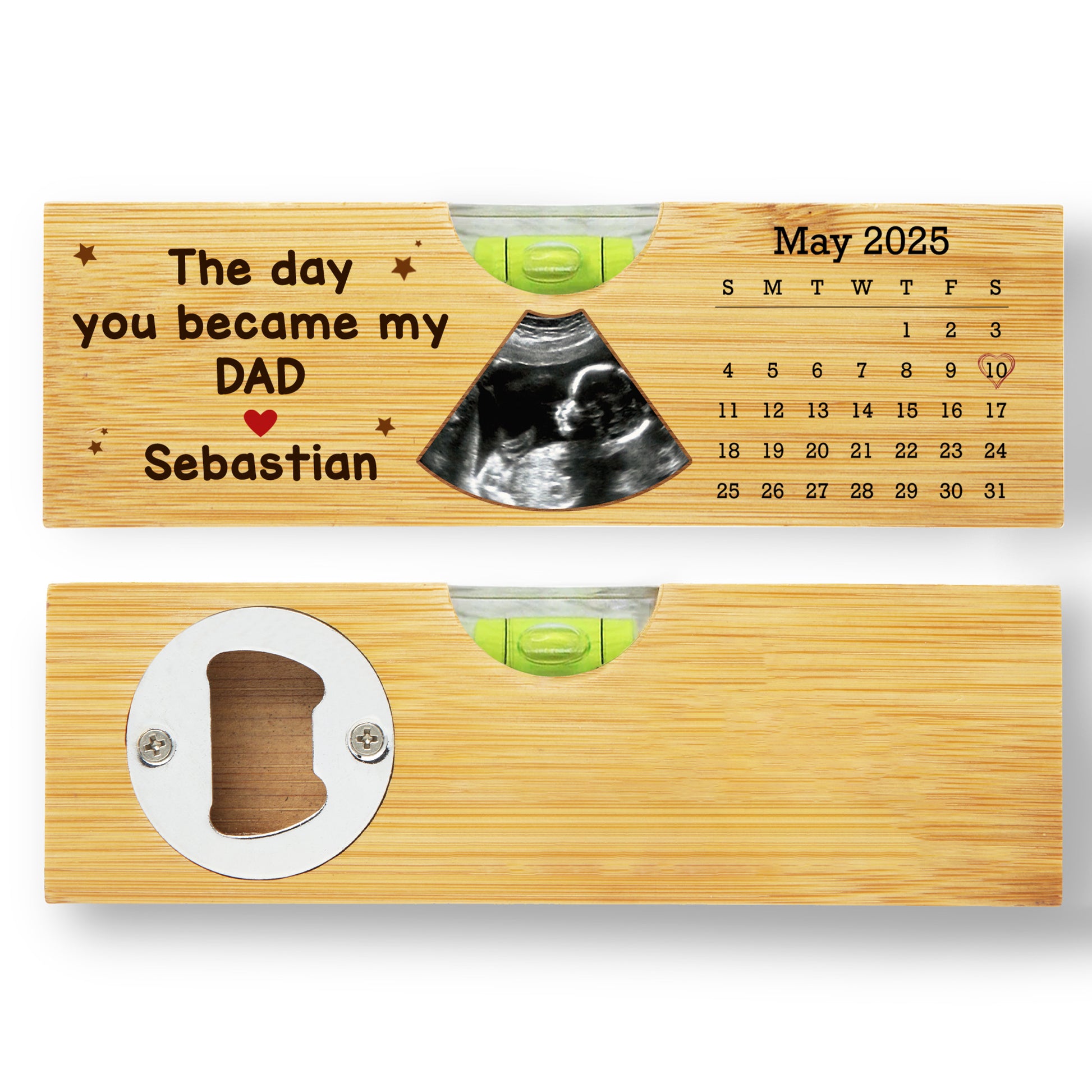 The Day You Became My DAD, Calendar and Ultrasound