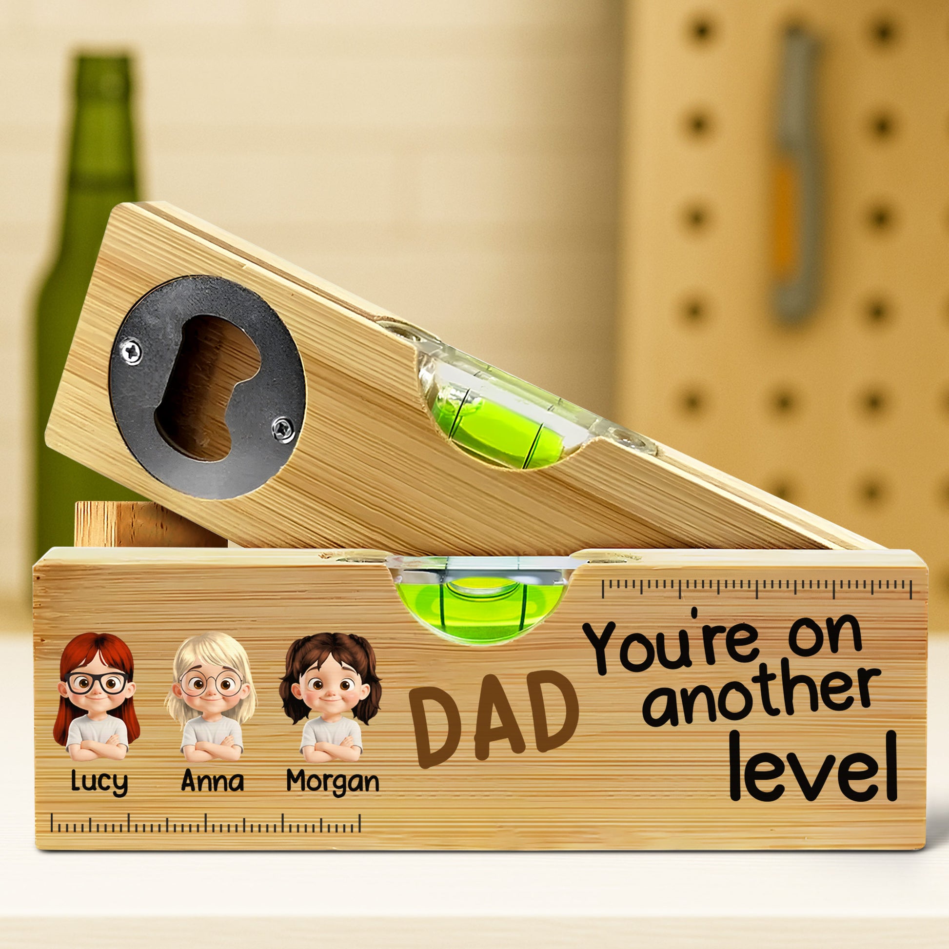 You're On Another Level, Spirit Level And Bottle Opener