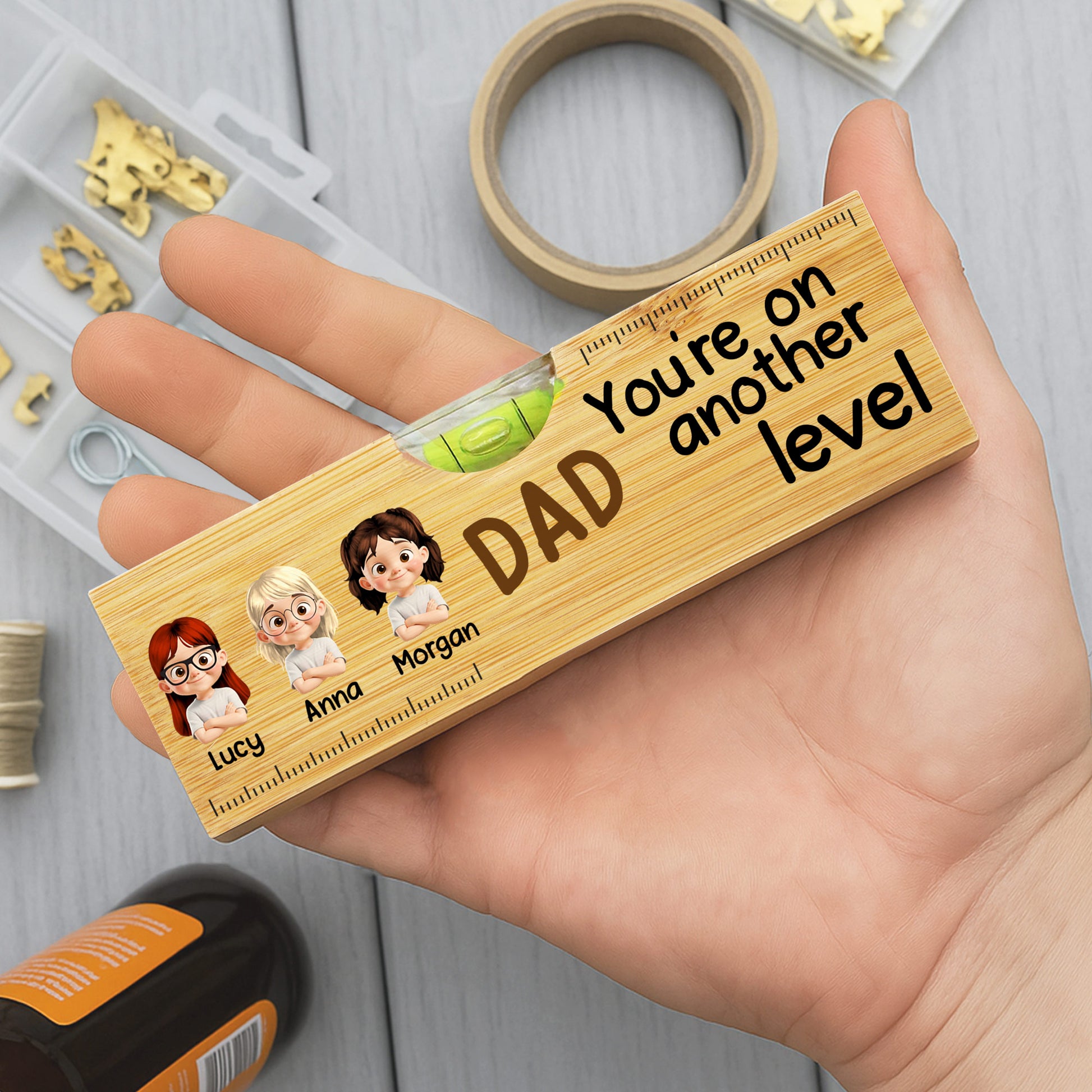 You're On Another Level, Spirit Level And Bottle Opener