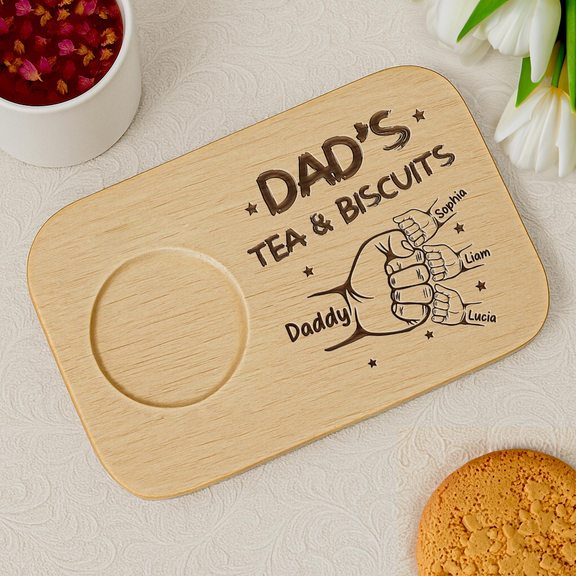 Dad's Tea & Biscuits, Tea and Biscuits