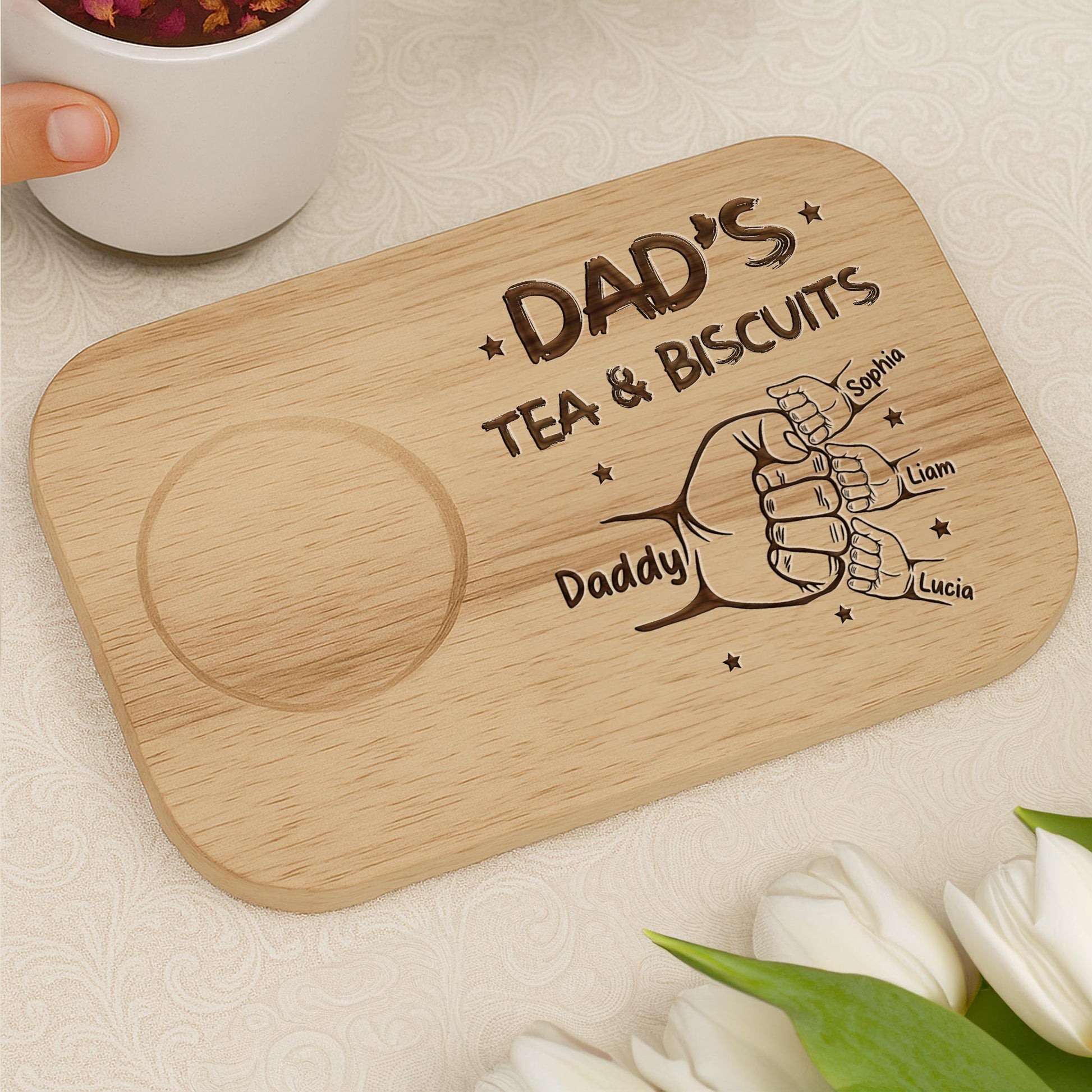 Dad's Tea & Biscuits, Tea and Biscuits