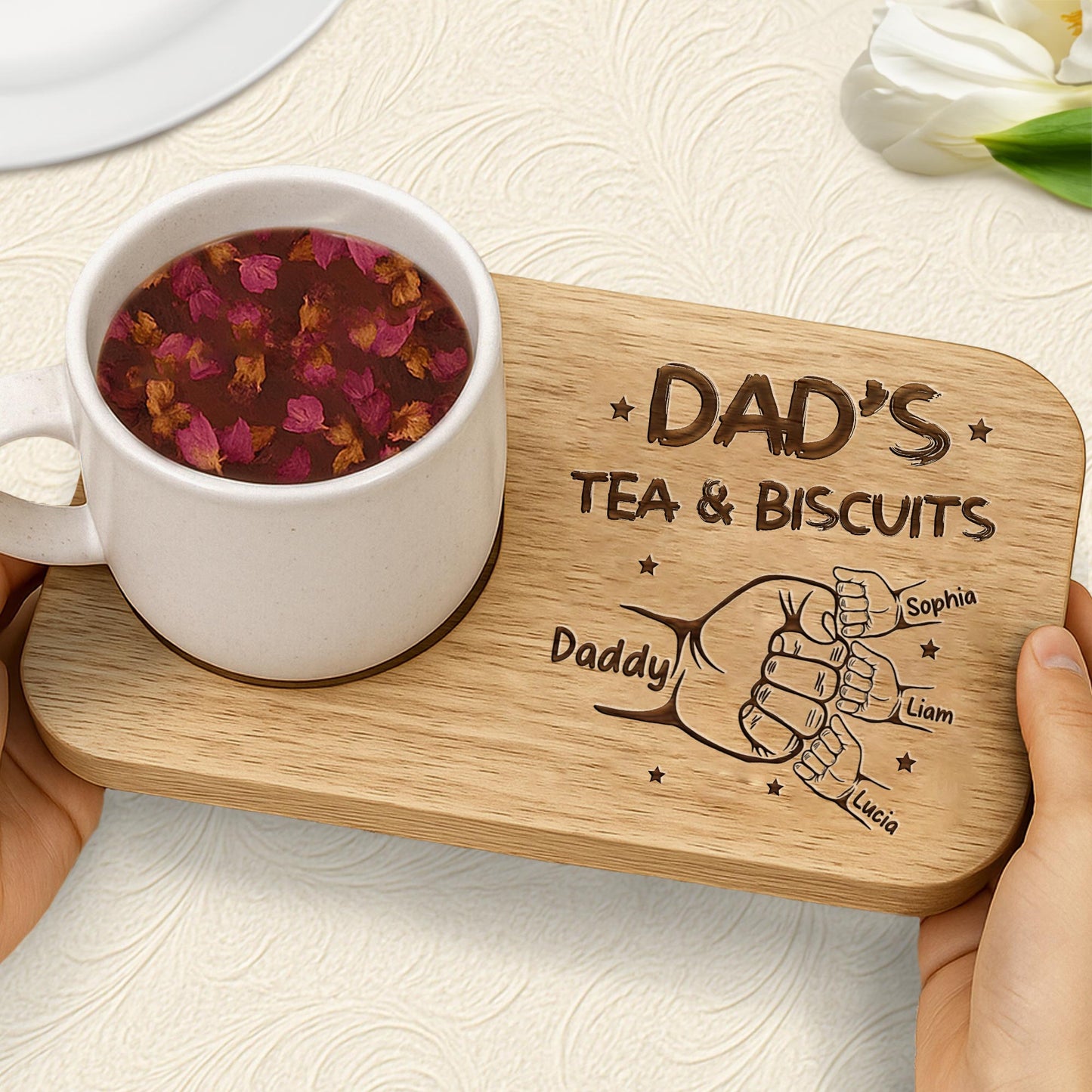 Dad's Tea & Biscuits, Tea and Biscuits