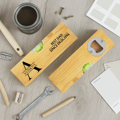 Best Dad Since 09.01.1996, Spirit Level And Bottle Opener