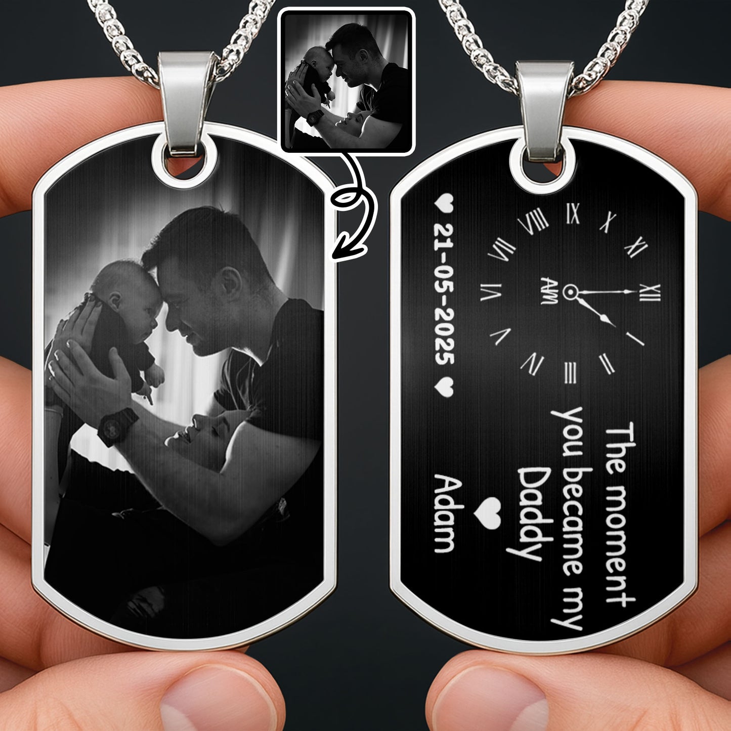 The Moment You Became My Daddy, Clock And Hearts