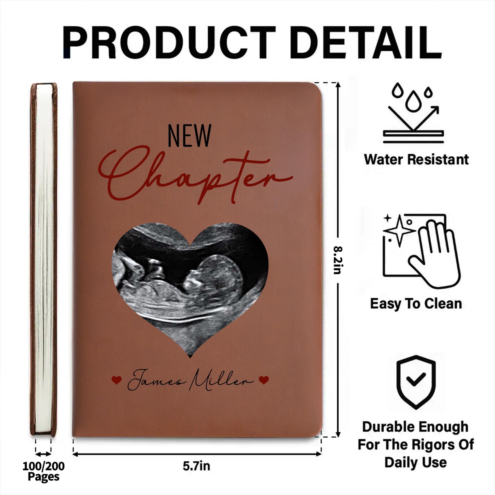 New Chapter With Heart Ultrasound Image