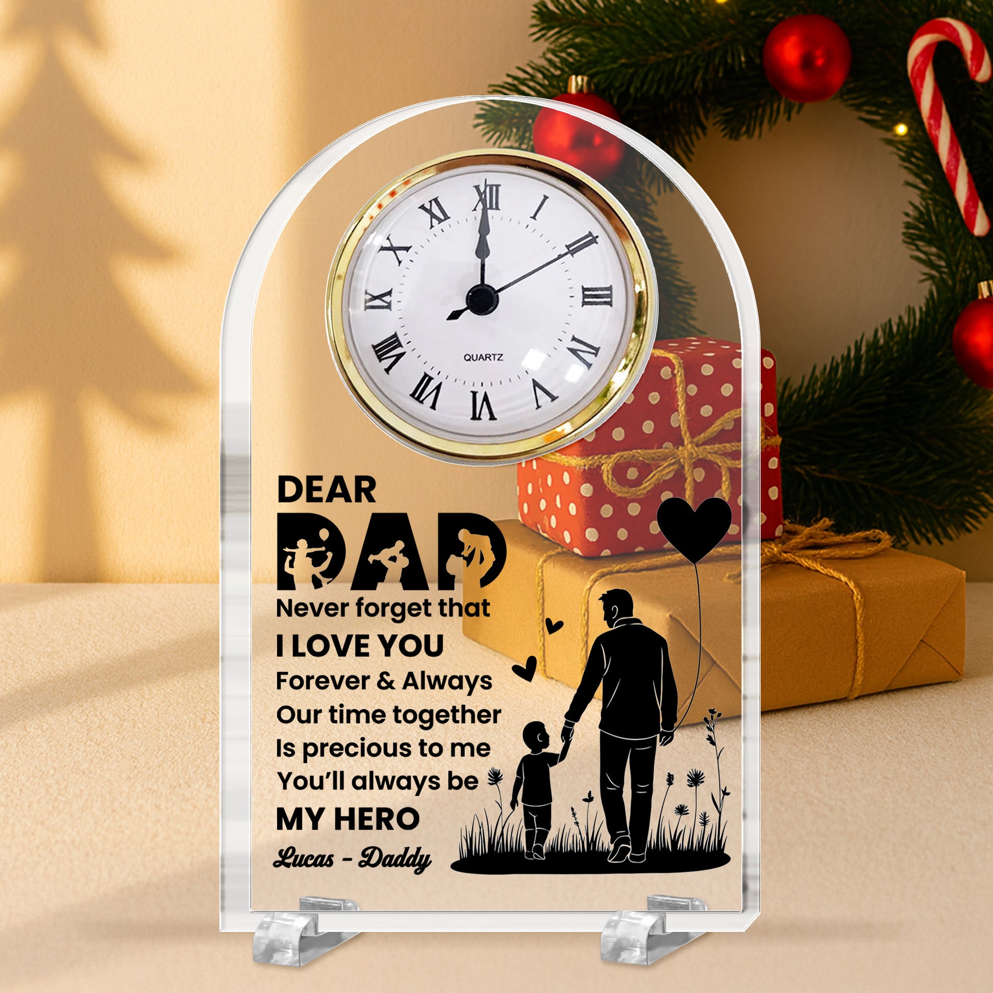 Dear Dad, Never Forget That I Love You, Father and Child