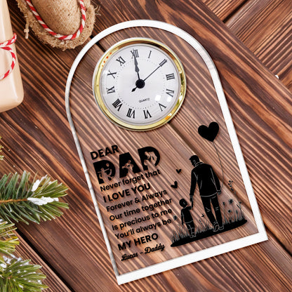 Dear Dad, Never Forget That I Love You, Father and Child