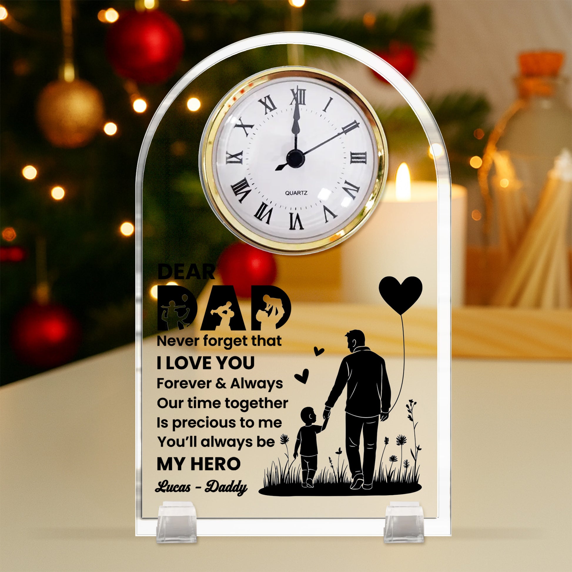 Dear Dad, Never Forget That I Love You, Father and Child