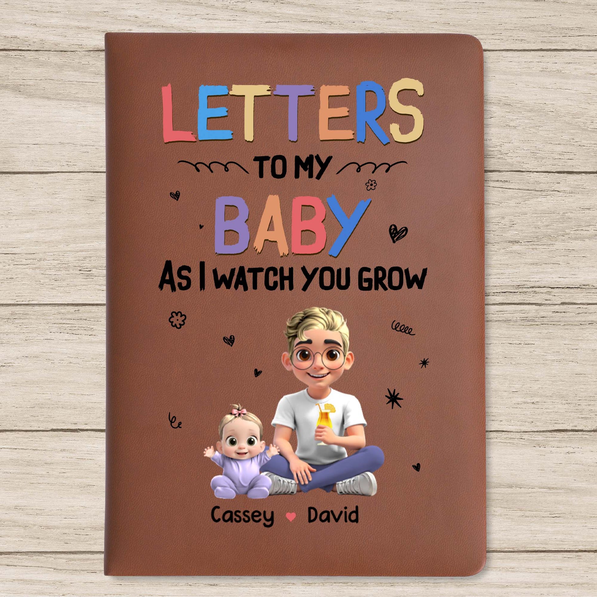 Letters To My Baby As I Watch You Grow, Baby And Parent
