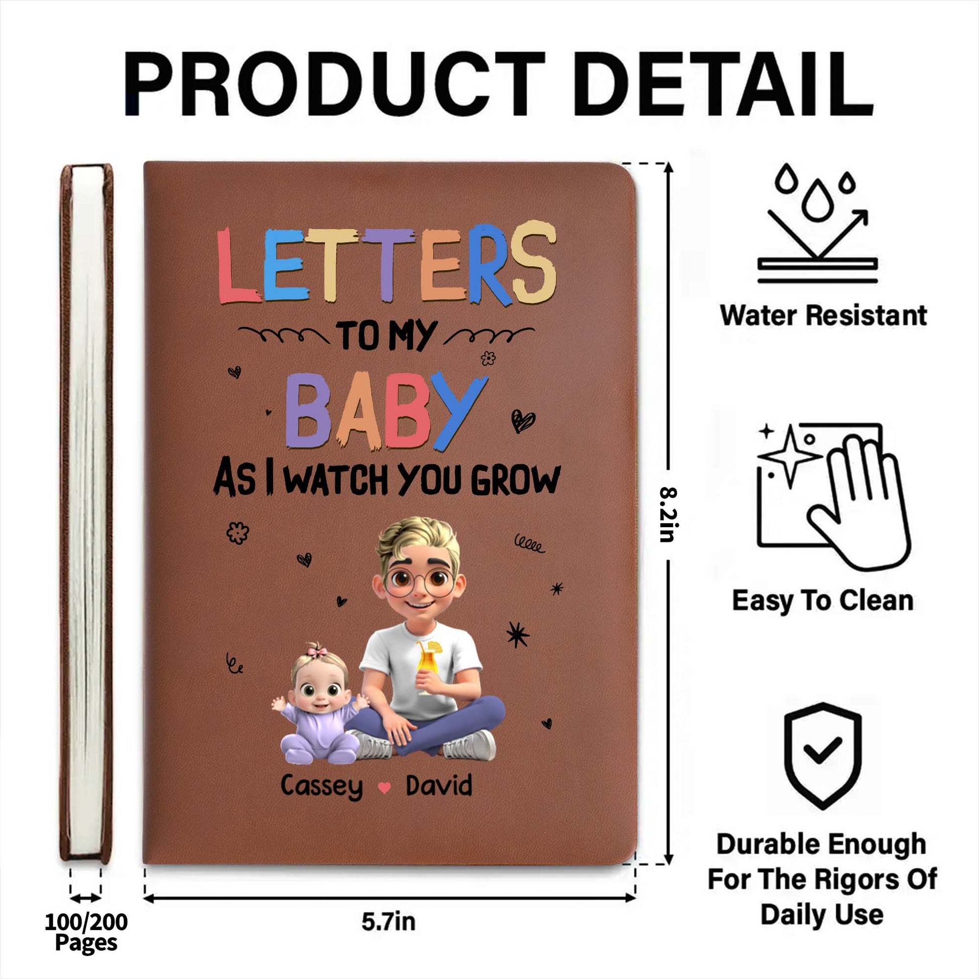 Letters To My Baby As I Watch You Grow, Baby And Parent