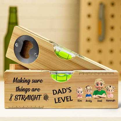 Making Sure Things Are Straight, Spirit Level And Bottle Opener