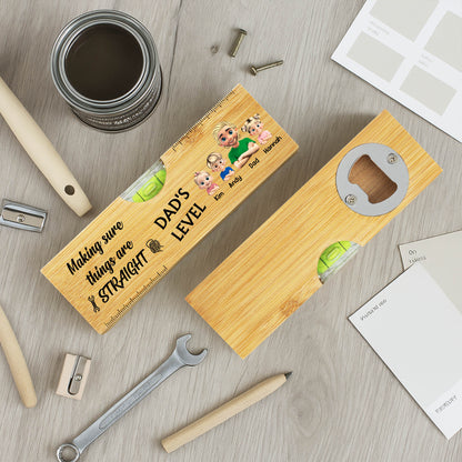 Making Sure Things Are Straight, Spirit Level And Bottle Opener
