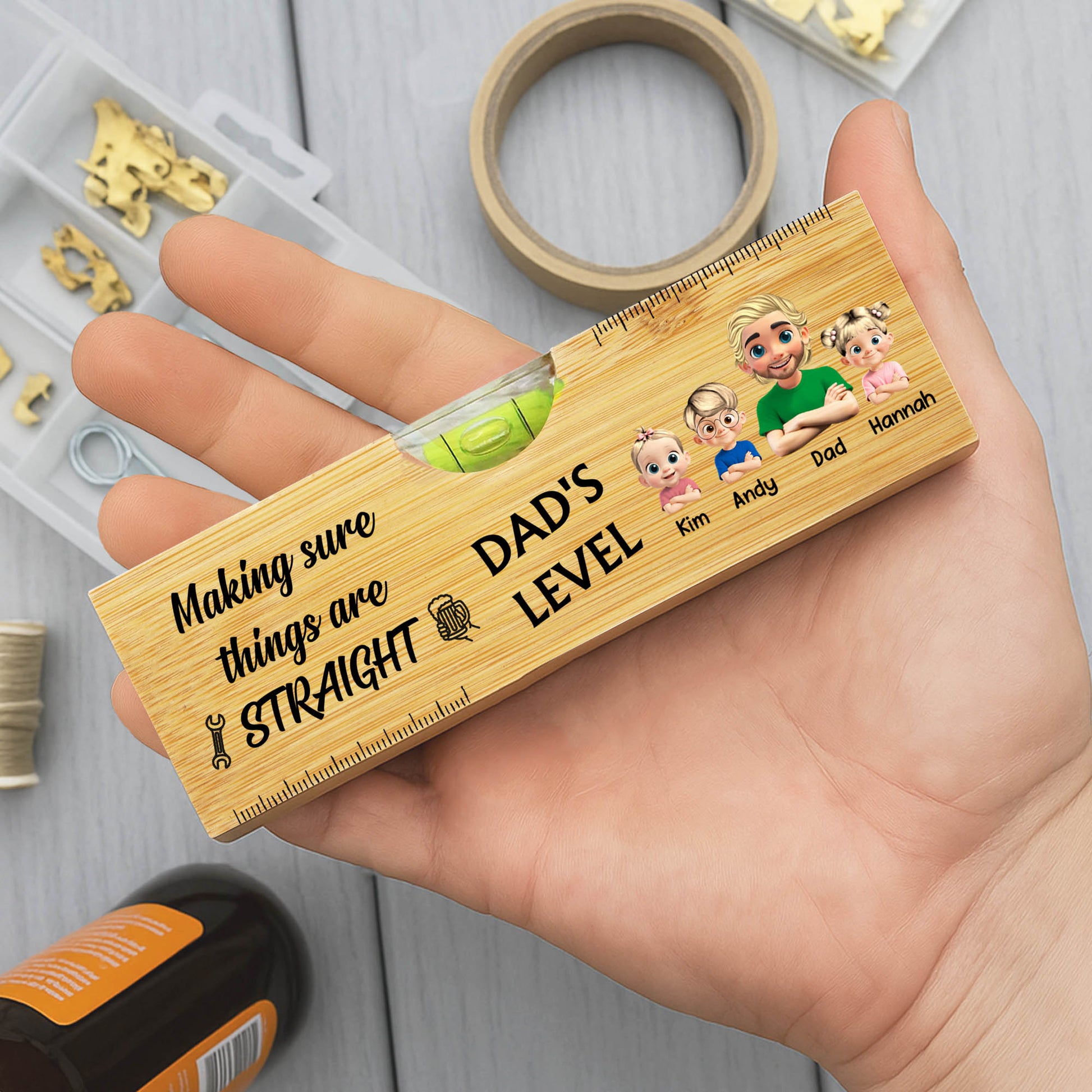 Making Sure Things Are Straight, Spirit Level And Bottle Opener