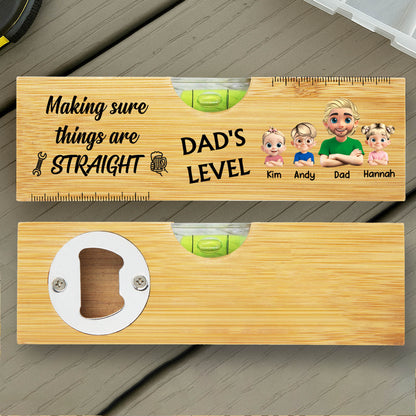 Making Sure Things Are Straight, Spirit Level And Bottle Opener