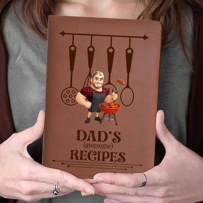 Dad's (awesome) Recipes, Cooking Utensils, Cartoon Dad Cooking