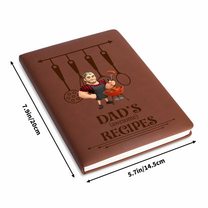 Dad's (awesome) Recipes, Cooking Utensils, Cartoon Dad Cooking
