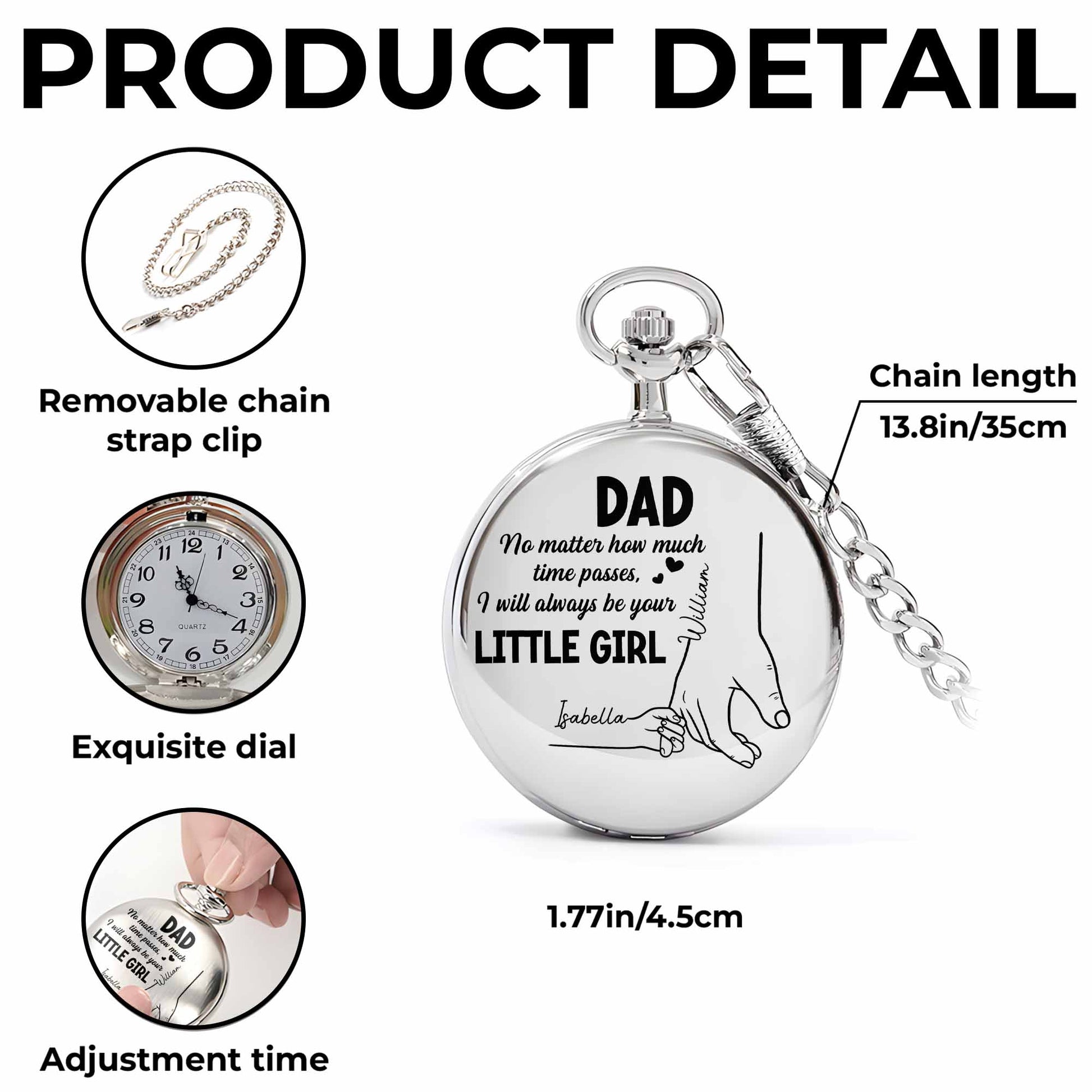 No Matter How Much Time Passes, Always Your Little Girl