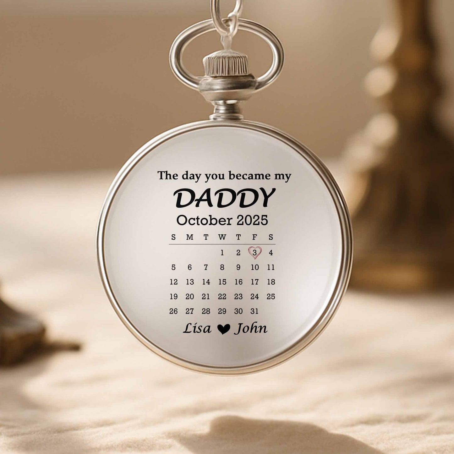 The Day You Became My Daddy, Calendar Design