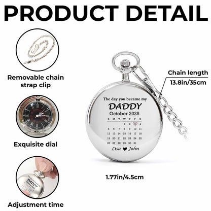 The Day You Became My Daddy, Calendar Design