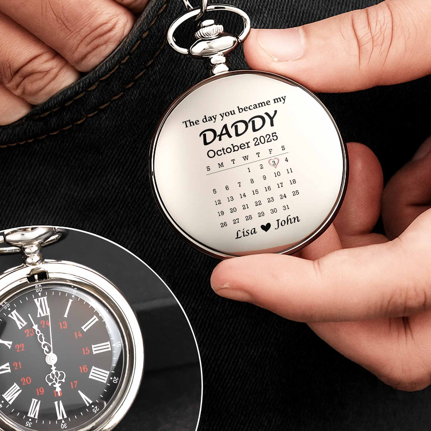 The Day You Became My Daddy, Calendar Design