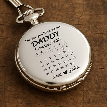 The Day You Became My Daddy, Calendar Design
