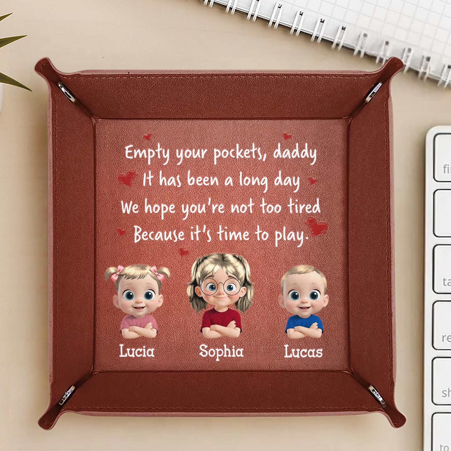 Empty Your Pockets Daddy, Cartoon Children Design