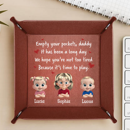 Empty Your Pockets Daddy, Cartoon Children Design