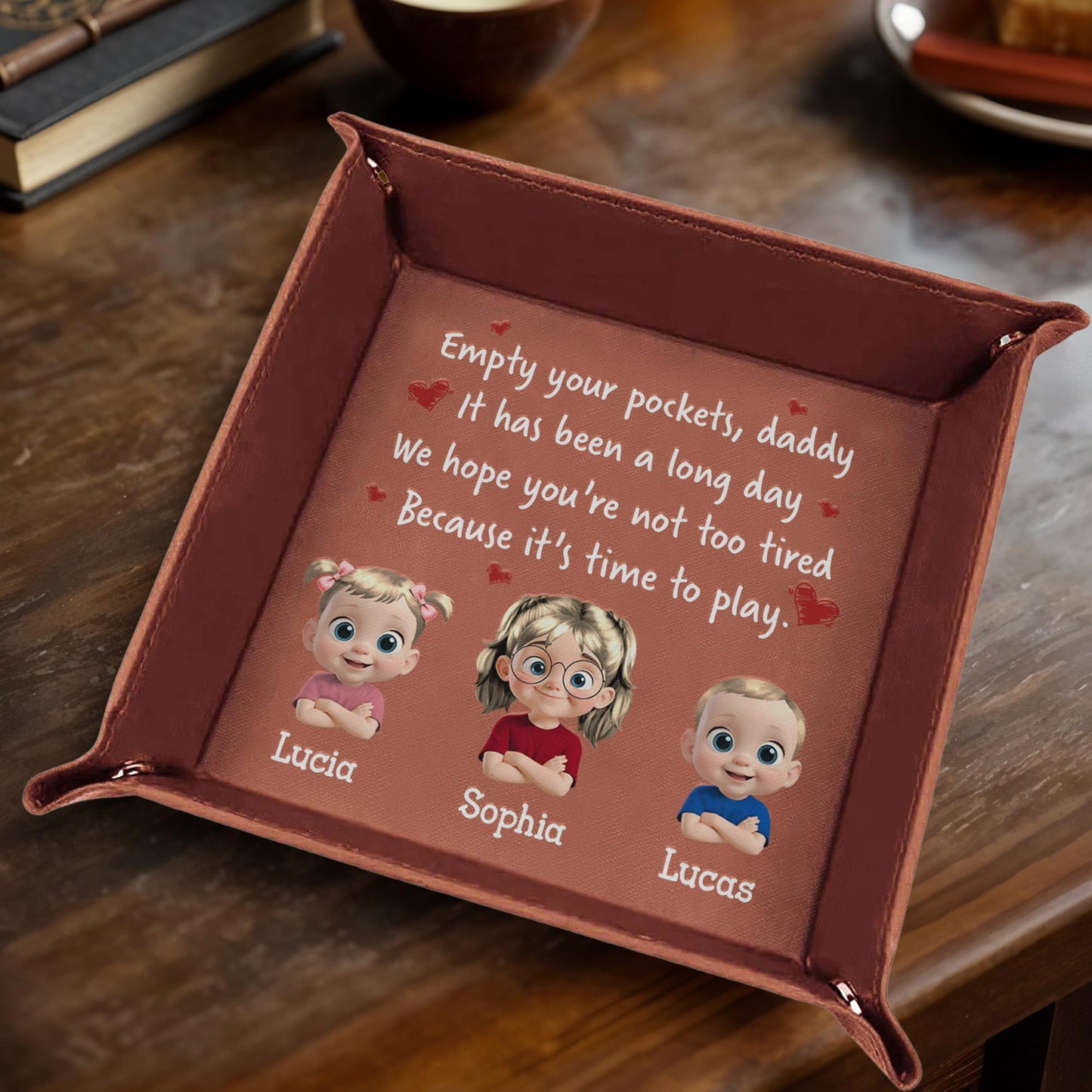 Empty Your Pockets Daddy, Cartoon Children Design