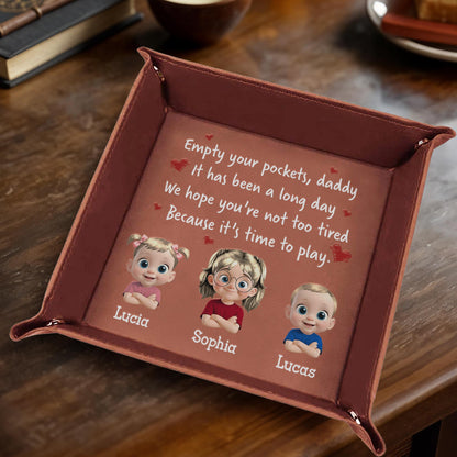 Empty Your Pockets Daddy, Cartoon Children Design