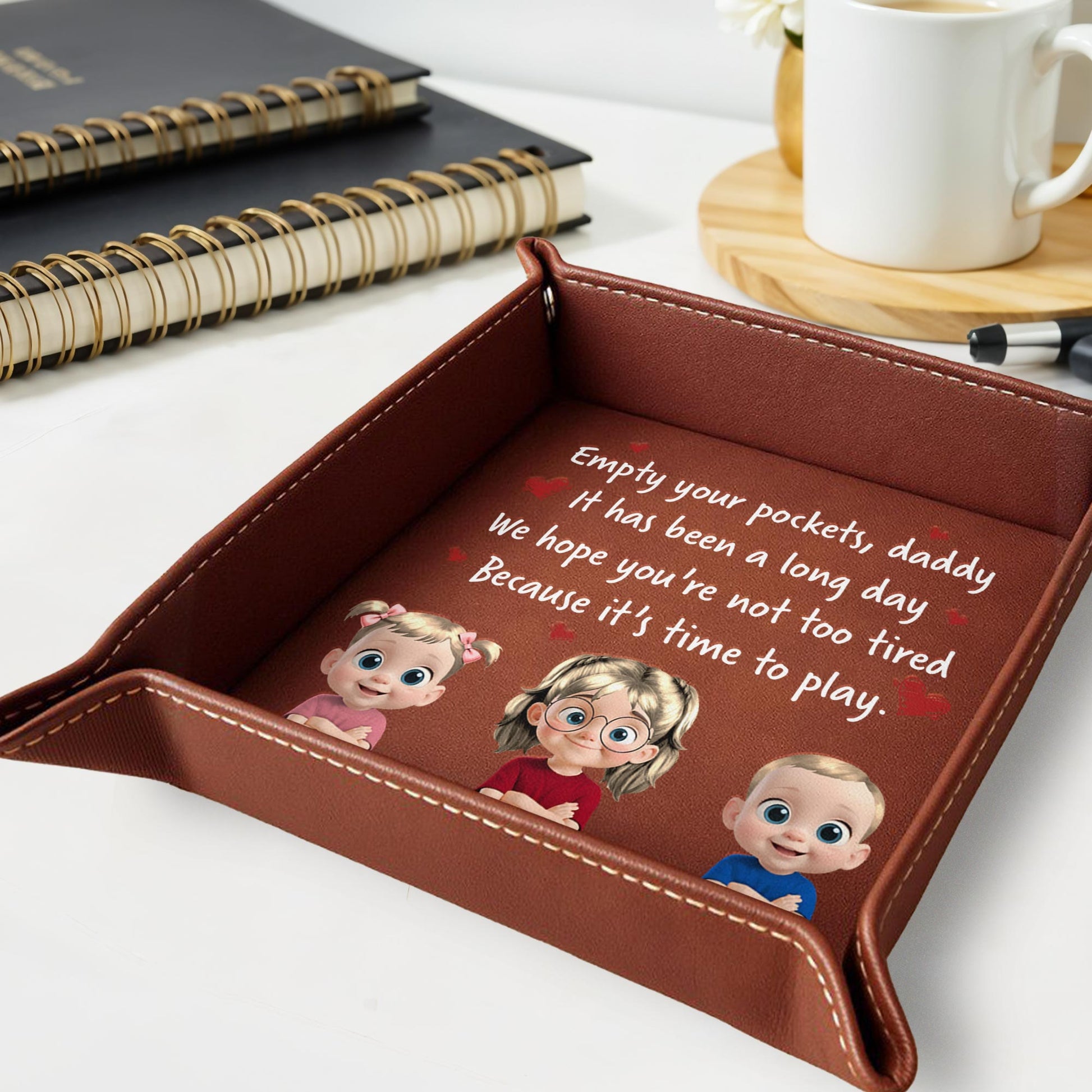 Empty Your Pockets Daddy, Cartoon Children Design