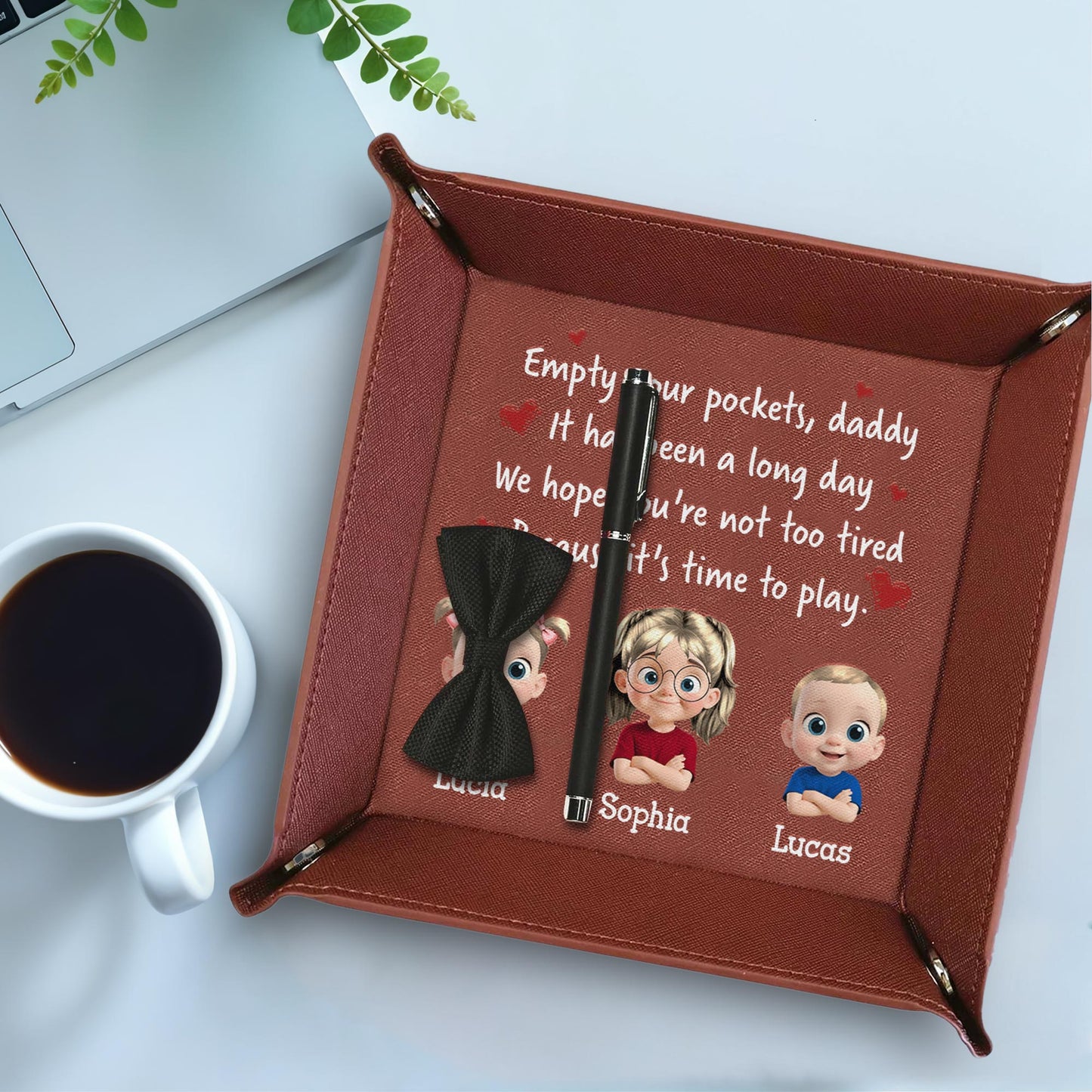 Empty Your Pockets Daddy, Cartoon Children Design
