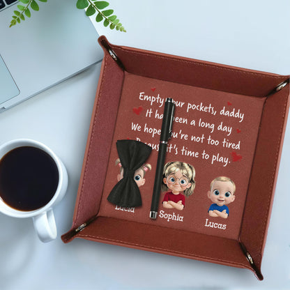Empty Your Pockets Daddy, Cartoon Children Design