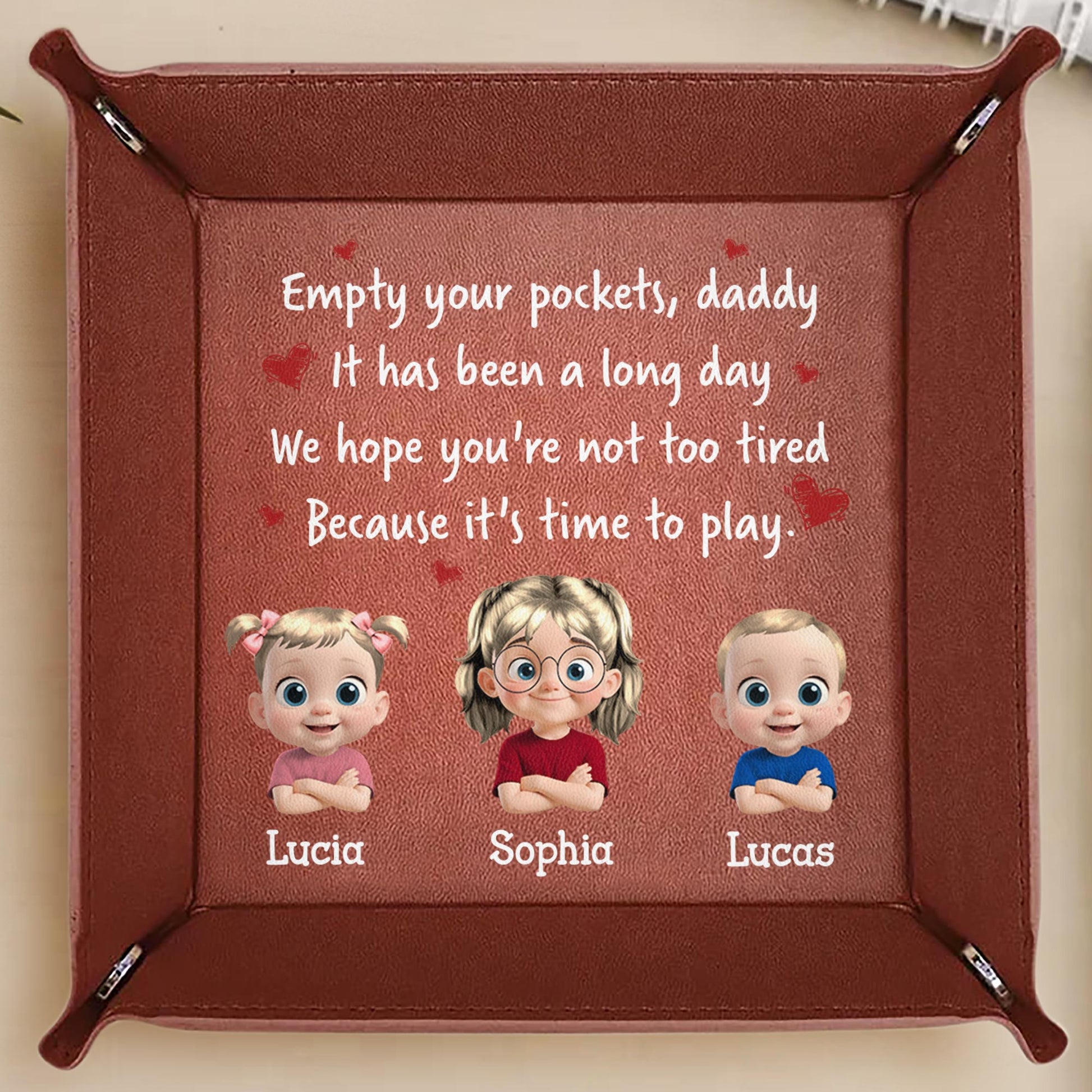 Empty Your Pockets Daddy, Cartoon Children Design